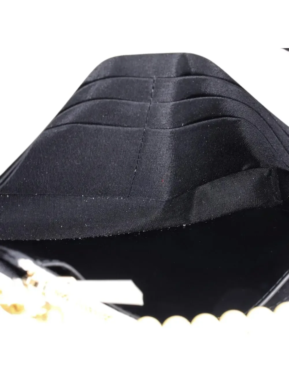 Chanel Cc Pearl Strap Chain Clutch #299241C42B
